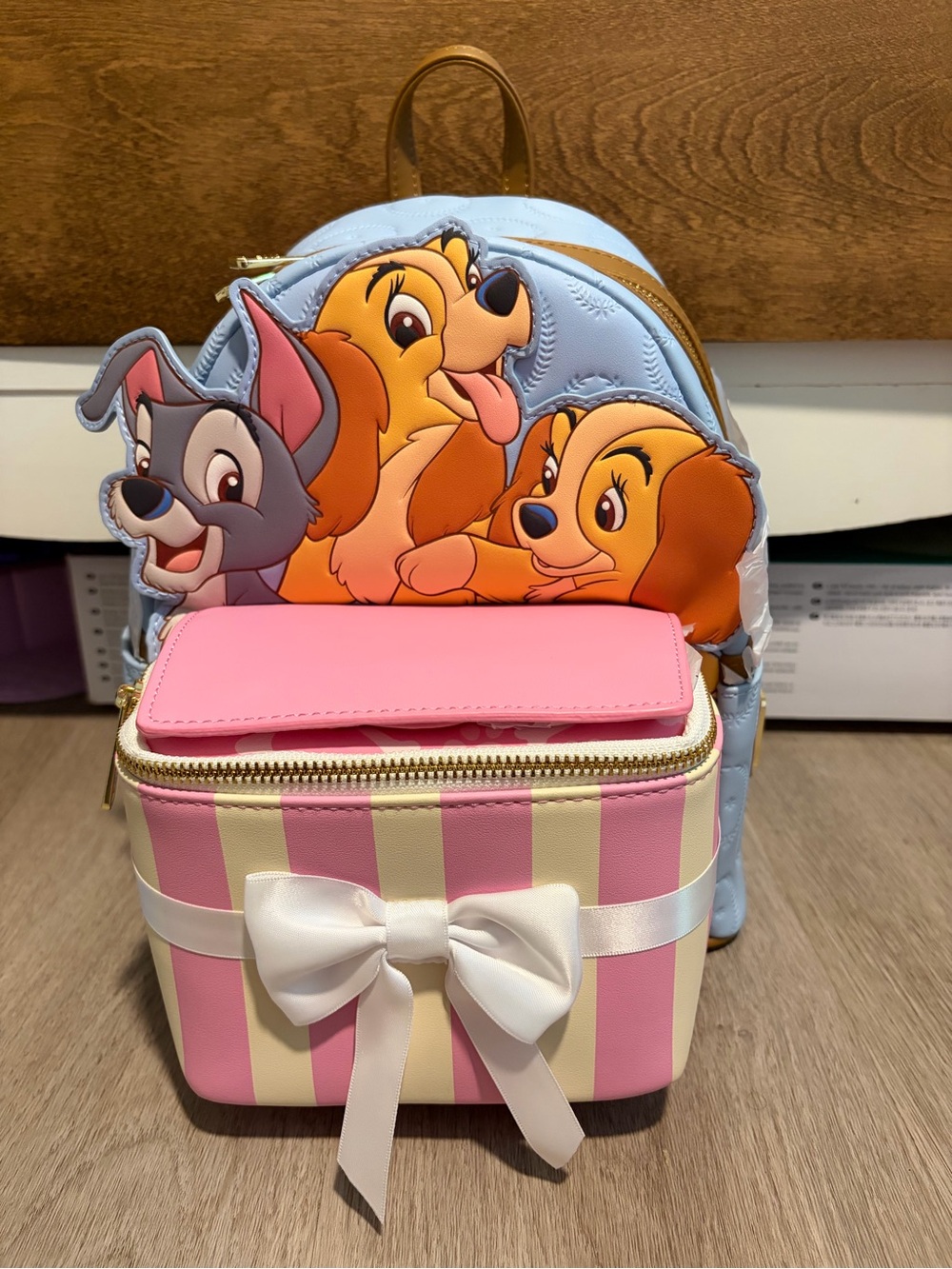 Loungefly Disney’s Lady & the Tramp pop-up Mini Backpack